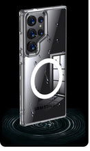 Charger l'image dans la galerie, Coque de protection avec airbags et chargement sans fil pour Samsung
