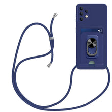 Charger l'image dans la galerie, Coque en Silicone avec porte-anneau magnétique pour Samsung
