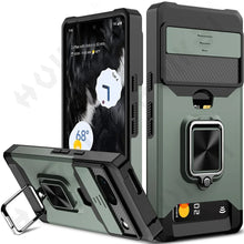 Charger l'image dans la galerie, Coque Robuste avec porte-cartes et Support Magnétique pour Google Pixel
