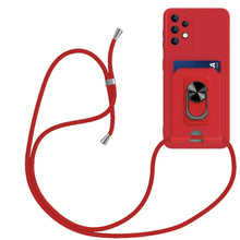 Charger l'image dans la galerie, Coque en Silicone avec porte-anneau magnétique pour Samsung
