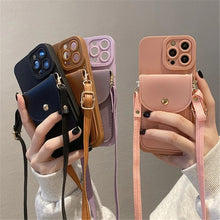 Charger l'image dans la galerie, Étui 3 en 1 avec Bandoulière et Porte-cartes
