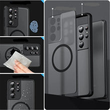Charger l'image dans la galerie, Coque avec Dos Transparent  MagSafe pour Samsung série S24
