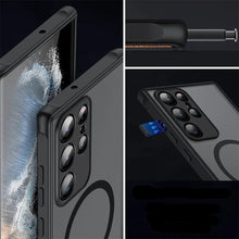 Charger l'image dans la galerie, Coque avec Dos Transparent  MagSafe pour Samsung série S24
