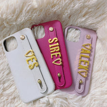 Charger l'image dans la galerie, Coque personnalisées en cuir pour iPhone
