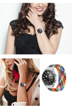 Charger l'image dans la galerie, Bracelets tressés extensibles compatibles avec Samsung Galaxy Watch

