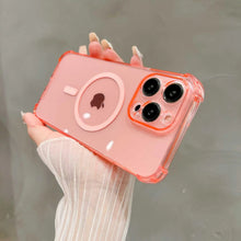 Charger l'image dans la galerie, Coque pour iPhone Transparent Compatible MagSafe
