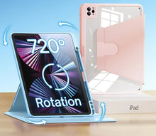 Charger l'image dans la galerie, Étui pivotant à 360° pour iPad - Support de génération récente inclus
