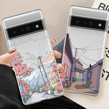 Charger l'image dans la galerie, Coque avec paysage d'anime japonais pour Google Pixel
