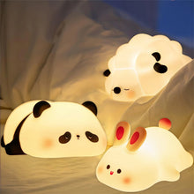 Charger l'image dans la galerie, Veilleuse LED animaux - Lampe de Chevet USB pour Bébé et Enfants
