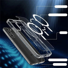 Charger l'image dans la galerie, Coque Transparente MagSafe pour Samsung  série S24
