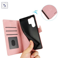 Charger l'image dans la galerie, Étui de Téléphone en Cuir avec Porte-Cartes pour Samsung  série S24
