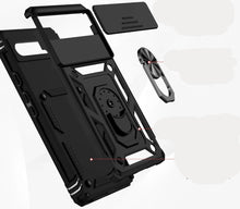 Charger l'image dans la galerie, Coque  Militaire Antichoc avec Fenêtre Coulissante pour Google Pixel
