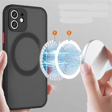 Charger l'image dans la galerie, Coque avec Dos Transparent  MagSafe pour Samsung série S24
