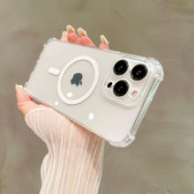 Charger l'image dans la galerie, Coque pour iPhone Transparent Compatible MagSafe
