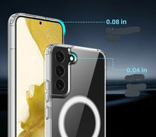 Charger l'image dans la galerie, Coque Transparente MagSafe pour Samsung  série S24
