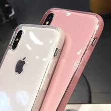 Charger l'image dans la galerie, Coque de Téléphone Transparente Antichoc Colorée  – Protection TPU pour iPhone
