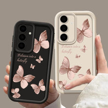 Charger l'image dans la galerie, Coque Souple en TPU avec Papillon Doré pour Samsung Galaxy
