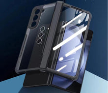 Charger l'image dans la galerie, Coque Antichoc Pliable en Verre pour Samsung Galaxy Z – Protection PC et TPU Anti-Traces de Doigts
