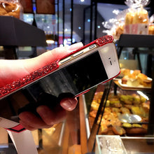 Charger l'image dans la galerie, Coque iPhone à Paillettes avec Pompon et Bracelet de Cristal
