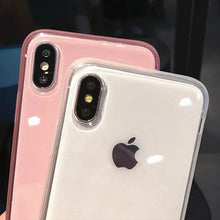 Charger l'image dans la galerie, Coque de Téléphone Transparente Antichoc Colorée  – Protection TPU pour iPhone

