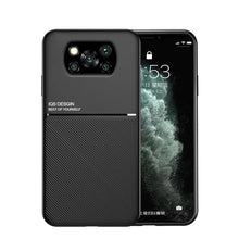 Charger l'image dans la galerie, Coque de Téléphone en Cuir avec Plaque de Support Magnétique pour Voiture
