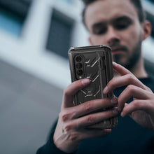 Charger l'image dans la galerie, Coque Antichoc avec Protection de Charnière et Support S-Pen pour Samsung Galaxy Z Fold 4/3 – Protecteur d'Écran Intégré
