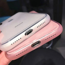 Charger l'image dans la galerie, Coque de Téléphone Transparente Antichoc Colorée  – Protection TPU pour iPhone
