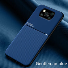 Charger l'image dans la galerie, Coque de Téléphone en Cuir avec Plaque de Support Magnétique pour Voiture
