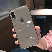 Charger l'image dans la galerie, Coque de Téléphone Transparente Antichoc Colorée  – Protection TPU pour iPhone
