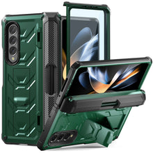Charger l'image dans la galerie, Coque Antichoc avec Protection de Charnière et Support S-Pen pour Samsung Galaxy Z Fold 4/3 – Protecteur d'Écran Intégré
