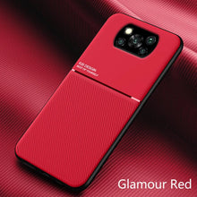 Charger l'image dans la galerie, Coque de Téléphone en Cuir avec Plaque de Support Magnétique pour Voiture
