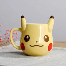 Charger l'image dans la galerie, Ensemble de tasse, bol et assiette en céramique Pikachu
