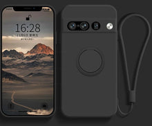 Charger l'image dans la galerie, Coque en silicone TPU + Lanière pour Google Pixel

