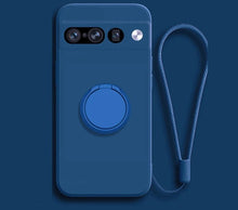 Charger l'image dans la galerie, Coque en silicone TPU + Lanière pour Google Pixel
