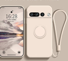 Charger l'image dans la galerie, Coque en silicone TPU + Lanière pour Google Pixel
