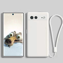 Charger l'image dans la galerie, Coque en silicone TPU + Lanière pour Google Pixel
