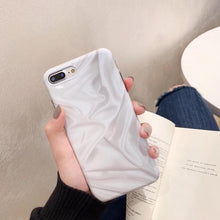 Charger l'image dans la galerie, Coque Haute Protection Avec Motif Marbre Pour iPhone
