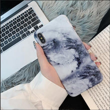 Charger l'image dans la galerie, Coque Haute Protection Avec Motif Marbre Pour iPhone
