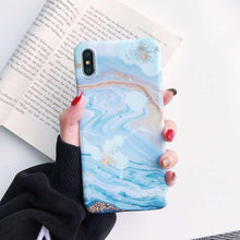 Charger l'image dans la galerie, Coque Haute Protection Avec Motif Marbre Pour iPhone
