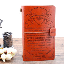 Charger l'image dans la galerie, À ma meilleure amie - Profite de la balade -Cadeau Personnalisé - Journal vintage 
