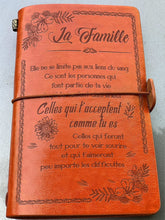 Charger l'image dans la galerie, Famille - cadeau personalisé - Journal Vintage Agenda 
