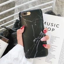 Charger l'image dans la galerie, Coque Haute Protection Avec Motif Marbre Pour iPhone
