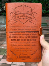 Charger l'image dans la galerie, À ma meilleure amie - Profite de la balade -Cadeau Personnalisé - Journal vintage 
