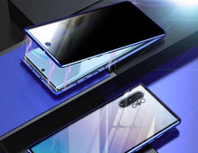 Charger l'image dans la galerie, Coque deux faces verre anti-espion à adsorption magnétique super résistante pour Samsung
