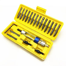 Charger l'image dans la galerie, kit de Demi temps perceuse haute vitesse +20 embouts
