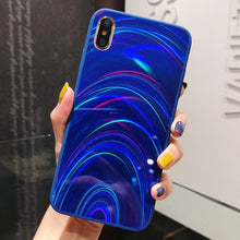 Charger l'image dans la galerie, Coque silicone de luxe Arc-En-Ciel pour iPhone
