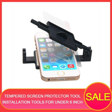Charger l'image dans la galerie, Outil de collage de film protecteur d'écran pour téléphone de moins de 6 pouces 
