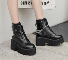 Charger l'image dans la galerie, Bottines à talons hauts pour femmes
