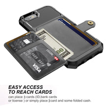 Charger l'image dans la galerie, Coque portefeuille en cuir PU haute protection Fitted Cases 

