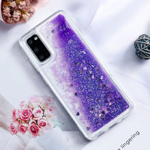 Charger l'image dans la galerie, Coque Pour Samsung avec liquide paillette
